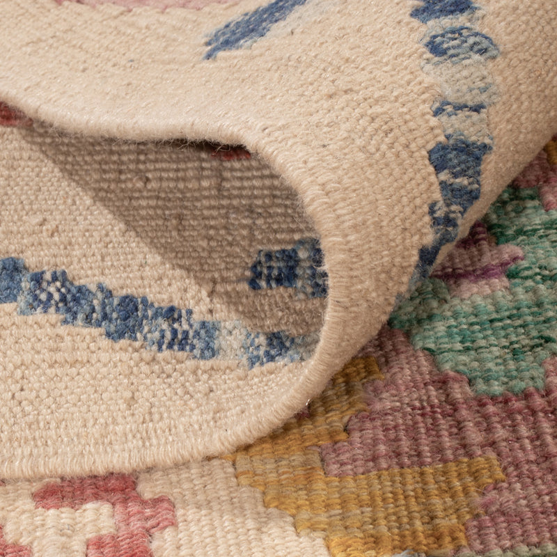 Kelim Rug - Splash - 246 x 179 cm - colorful