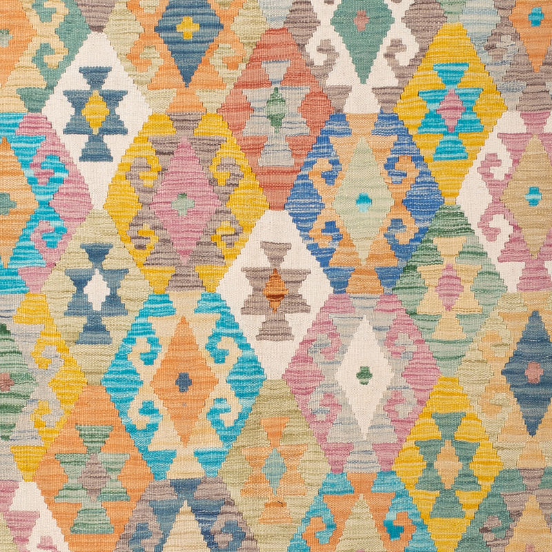 Kelim Rug - Splash - 245 x 175 cm - colorful