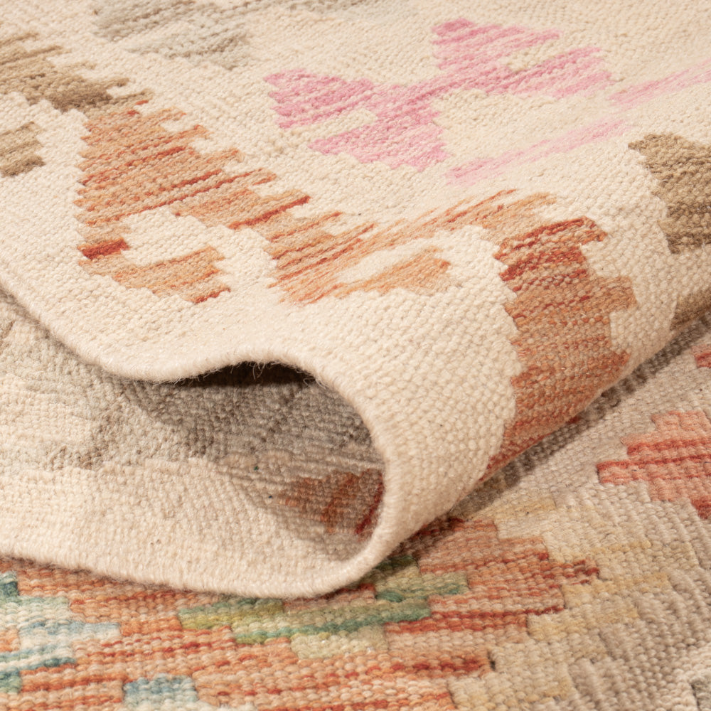 Kelim Rug - Splash - 244 x 170 cm - colorful