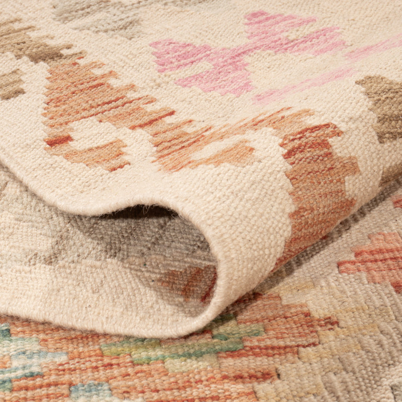 Kelim Rug - Splash - 244 x 170 cm - colorful