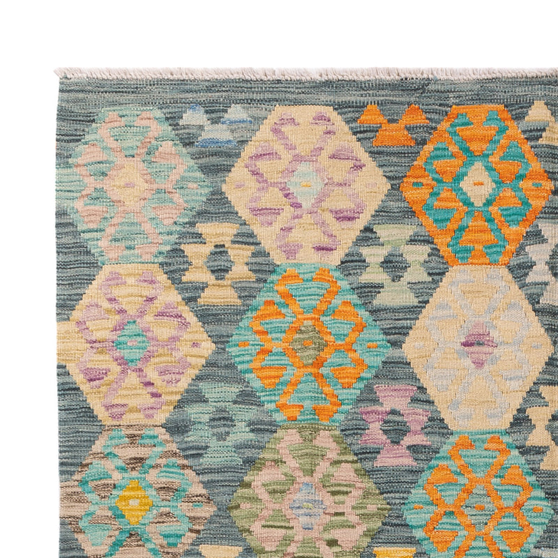 Kelim Rug - Splash - 251 x 168 cm - colorful