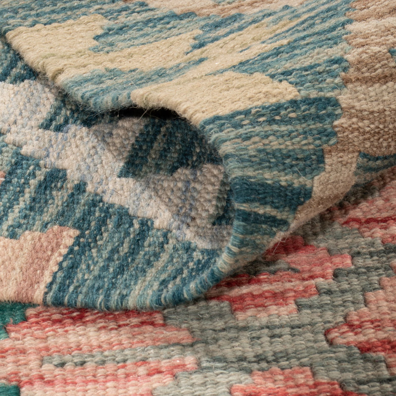 Kelim Rug - Splash - 254 x 180 cm - colorful