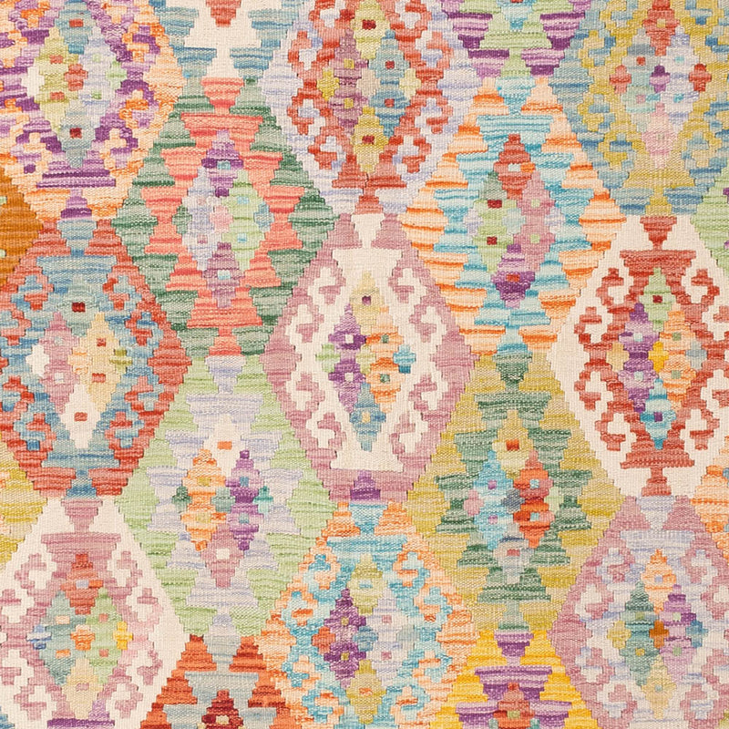 Kelim Rug - Splash - 248 x 173 cm - colorful