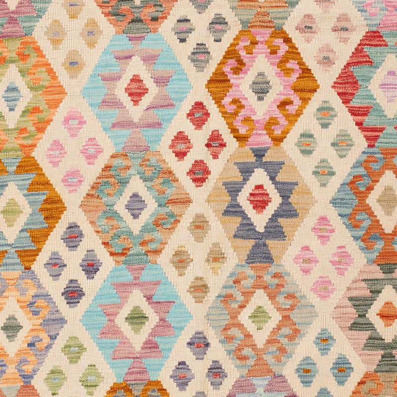 Kelim Rug - Splash - 249 x 179 cm - colorful