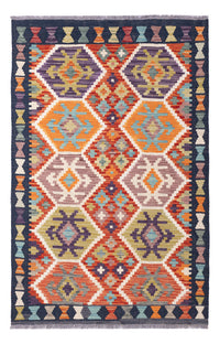 Kelim Rug - Splash - 159 x 104 cm - colorful