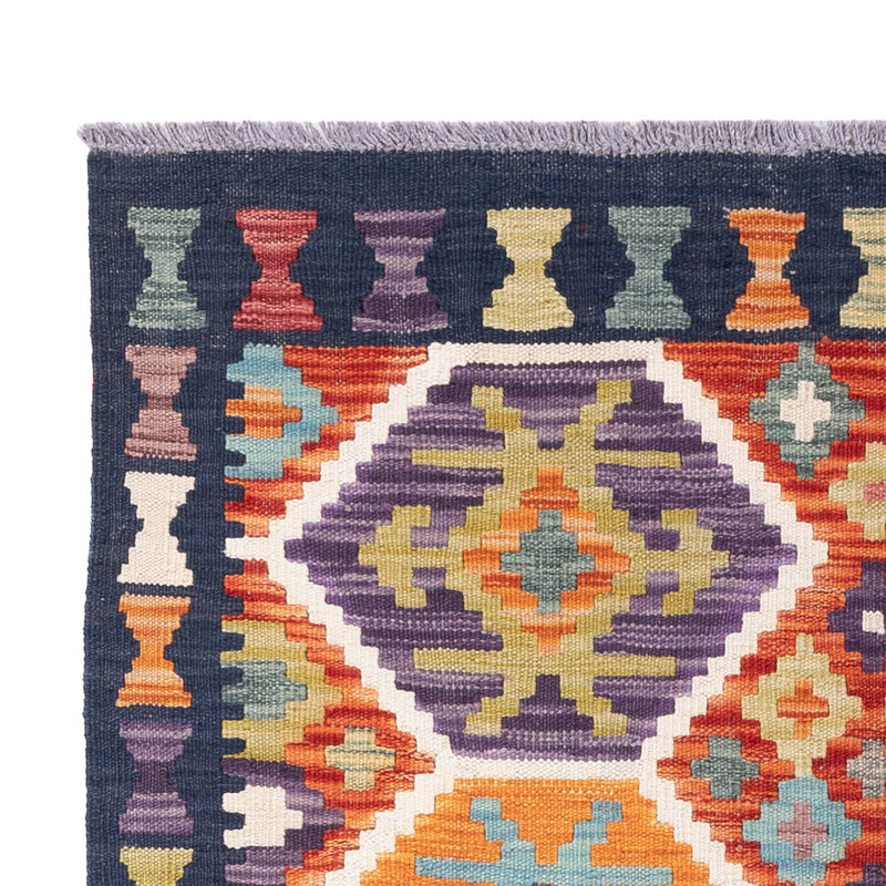 Kelim Rug - Splash - 159 x 104 cm - colorful