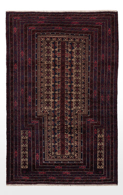 Belutsch Rug - 148 x 90 cm - cream
