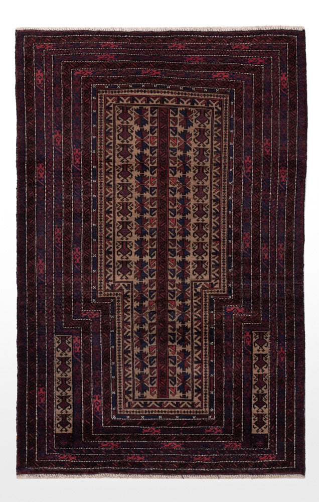 Belutsch Rug - 148 x 90 cm - cream