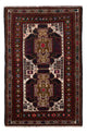 Belutsch Rug - 134 x 84 cm - multicolored