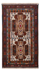 Belutsch Rug 140x90cm - Oriental Rug