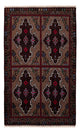 Belutsch Rug - 140 x 90 cm - multicolored