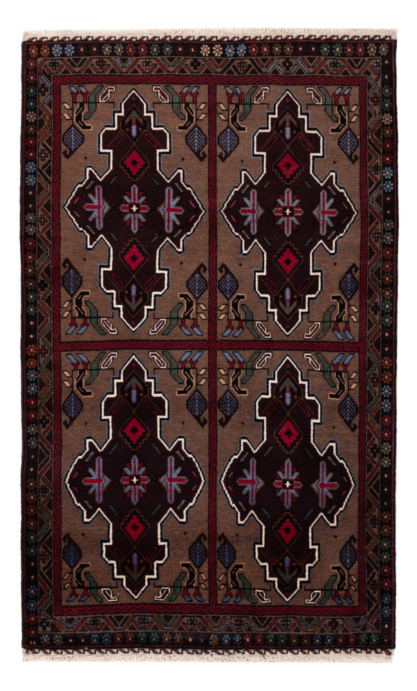 Belutsch Rug - 140 x 90 cm - multicolored