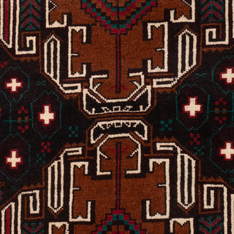 Belutsch Rug - 140 x 90 cm - multicolored