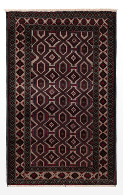 Belutsch Rug - 140 x 90 cm - multicolored