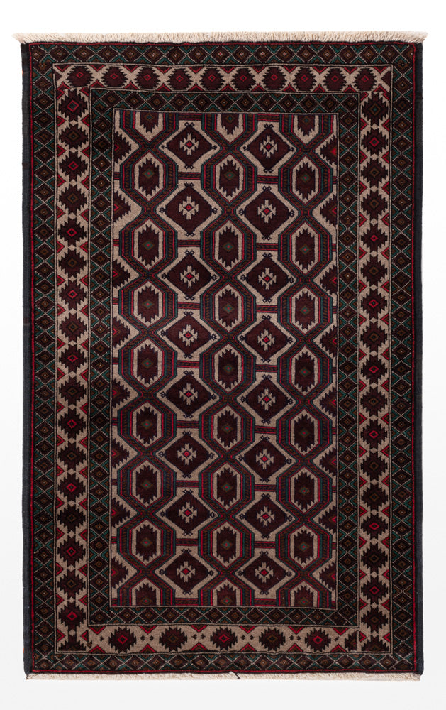 Belutsch Rug - 140 x 90 cm - multicolored