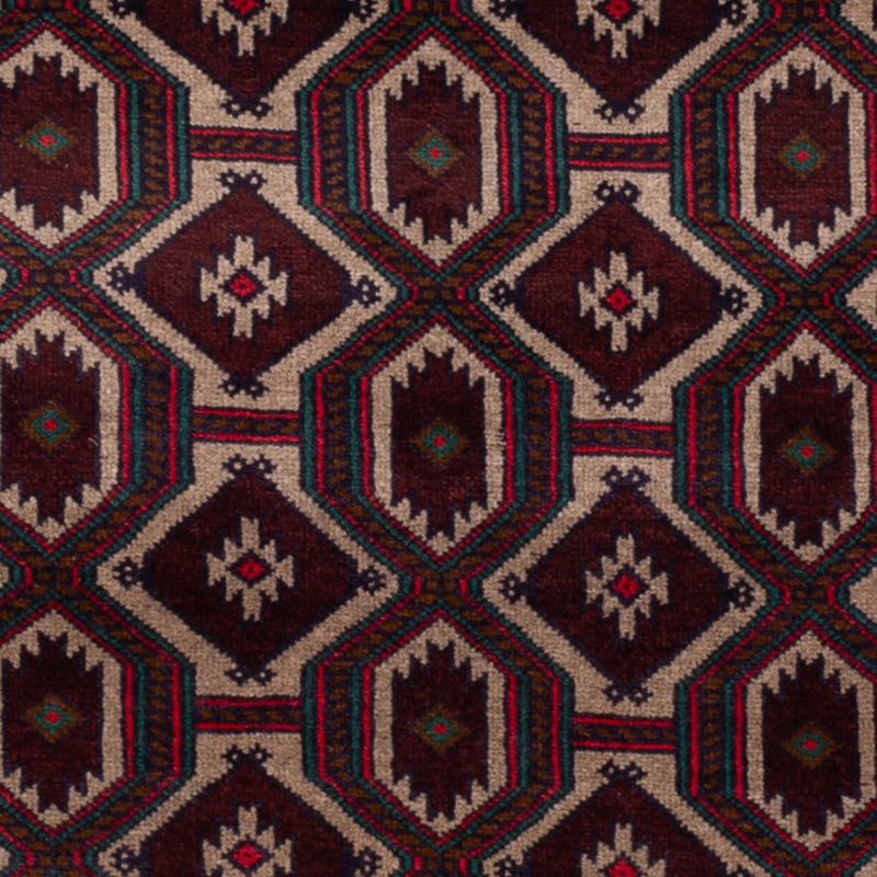 Belutsch Rug - 140 x 90 cm - multicolored