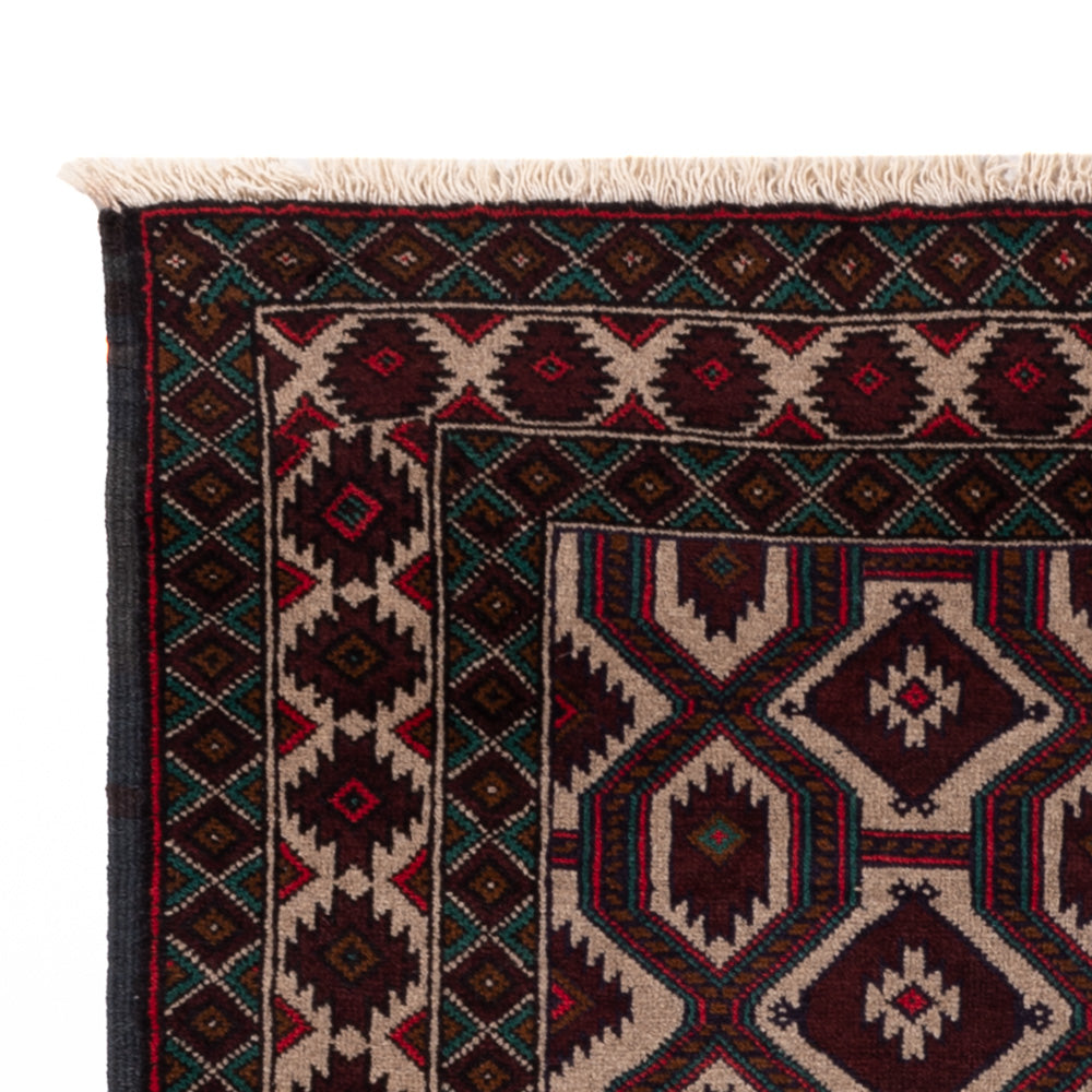 Belutsch Rug - 140 x 90 cm - multicolored