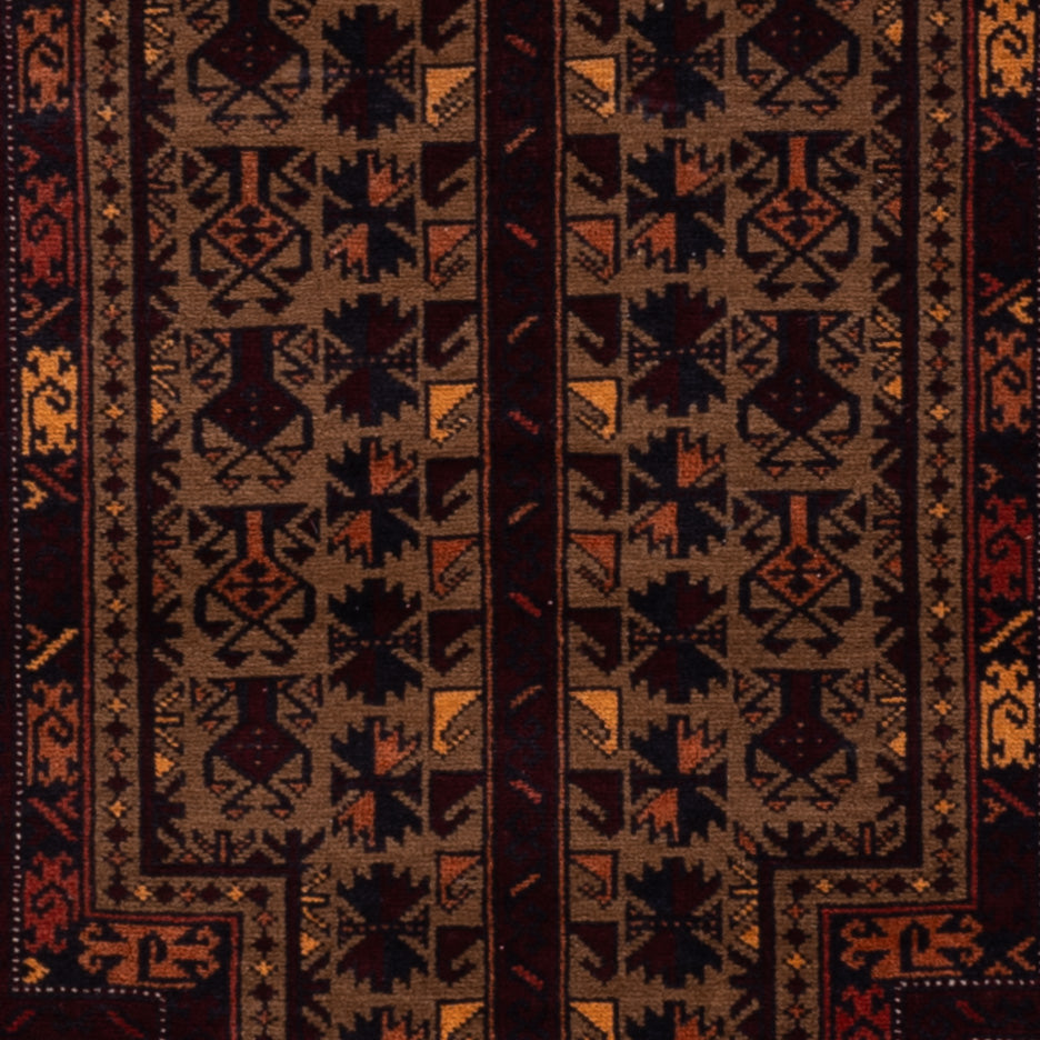 Belutsch Rug - 140 x 90 cm - multicolored