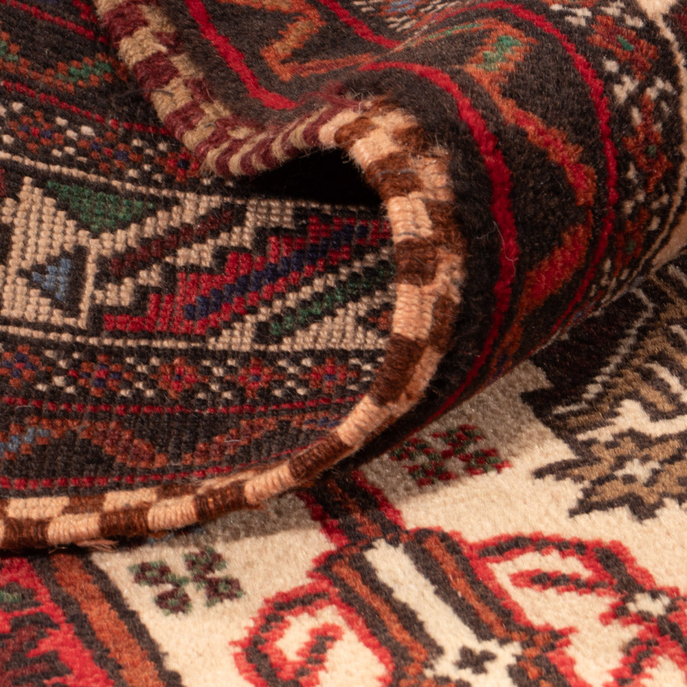 Belutsch Rug - 140 x 90 cm - red