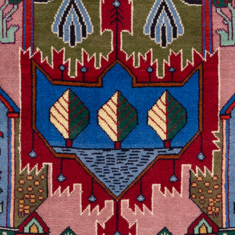 Belutsch Rug - 140 x 90 cm - blue