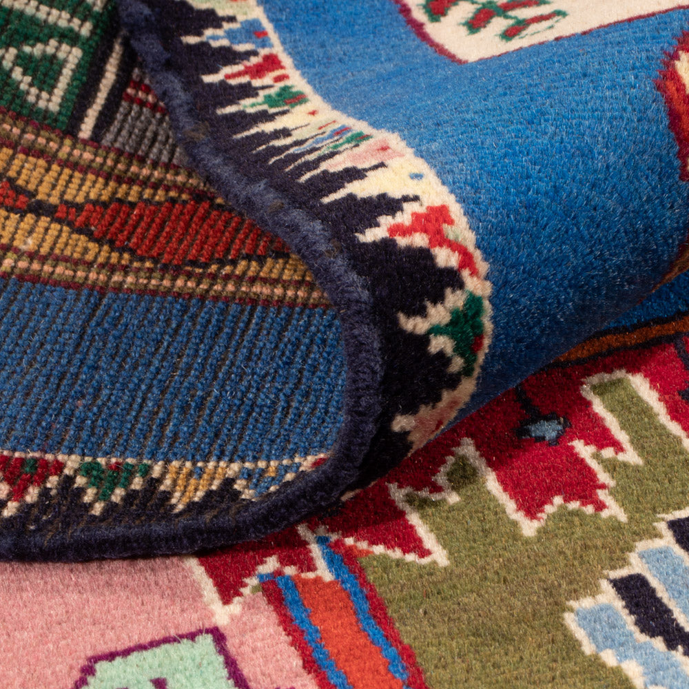 Belutsch Rug - 140 x 90 cm - blue