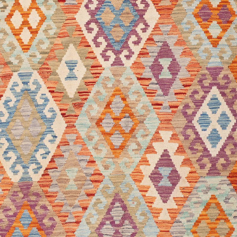 Kelim Rug - Splash - 255 x 178 cm - colorful