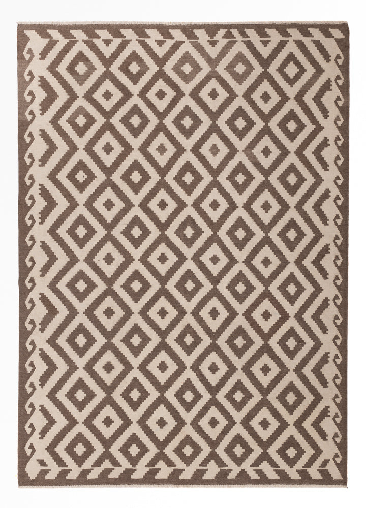 Kelim Rug - Splash - 233 x 164 cm - natural