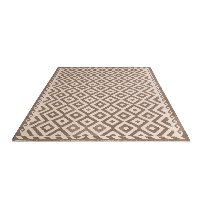Kelim Rug - Splash - 233 x 164 cm - natural