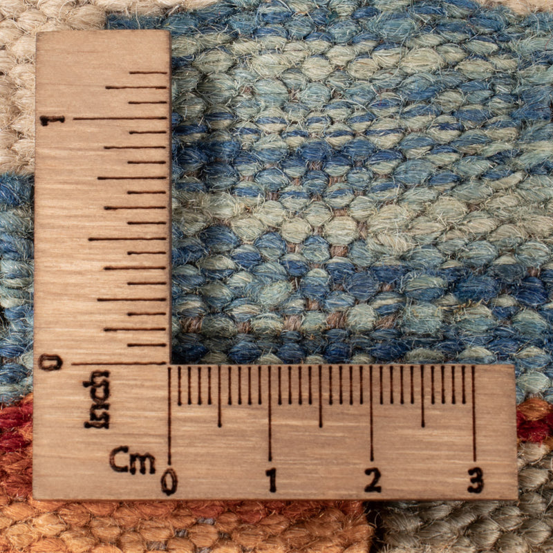 Kelim Rug - Splash - 198 x 160 cm - colorful