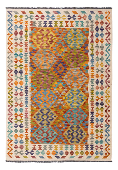 Kilim Maimana Rug 144x200cm - Wool Rug