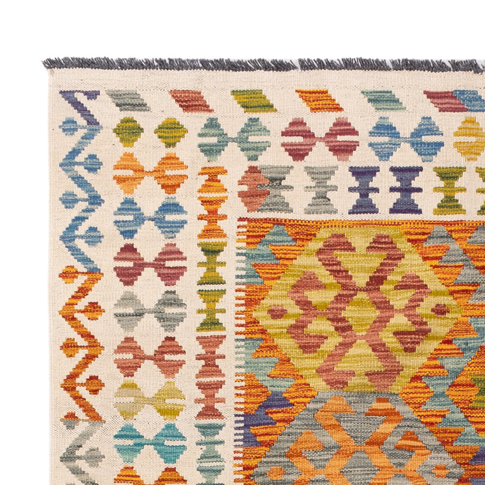 Kelim Rug - Splash - 200 x 144 cm - colorful