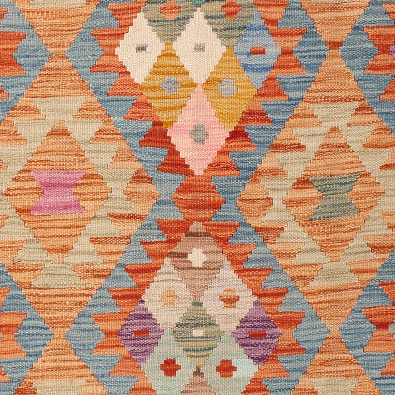 Kelim Rug - Splash - 203 x 153 cm - colorful