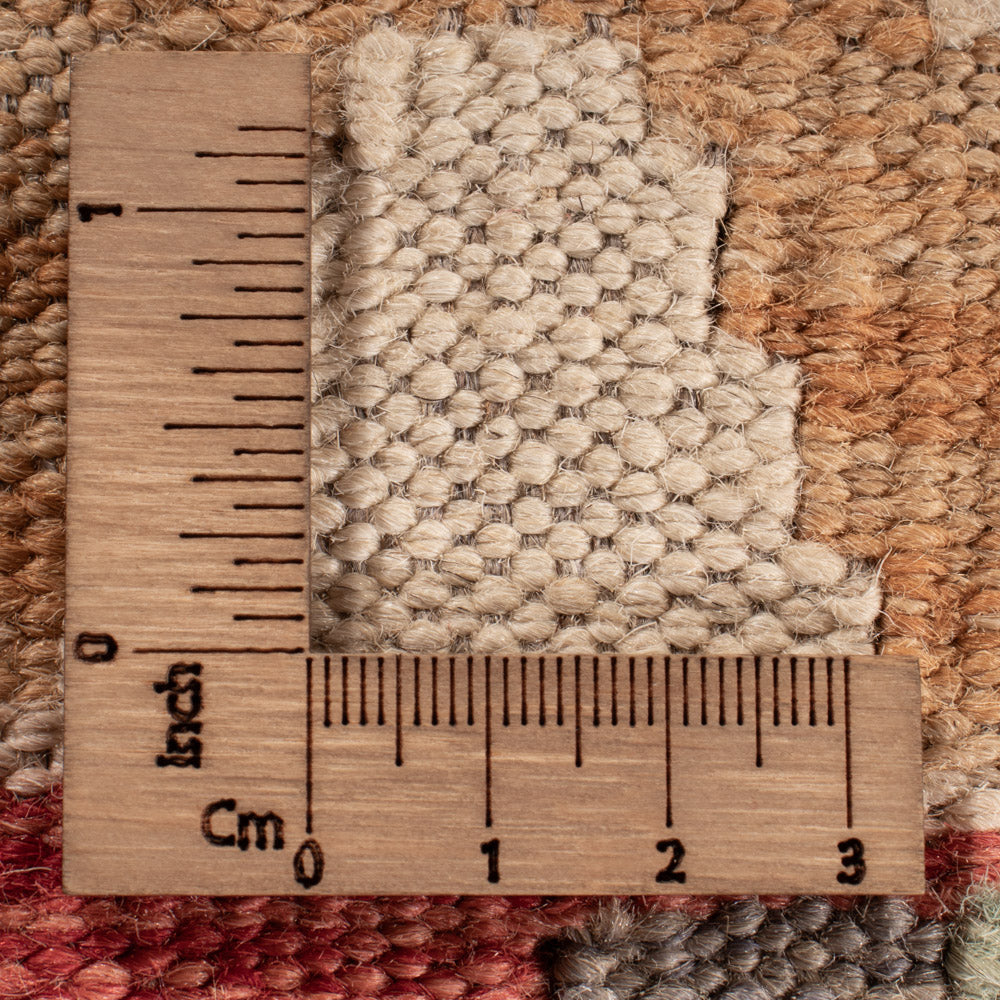 Kelim Rug - Splash - 198 x 154 cm - colorful