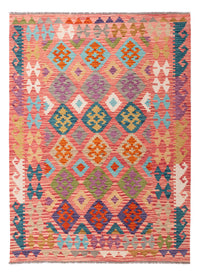 Kelim Rug - Splash - 206 x 153 cm - colorful
