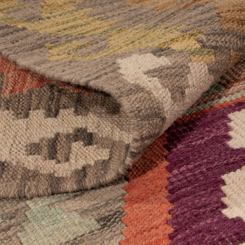 Kelim Rug - Splash - 151 x 100 cm - colorful