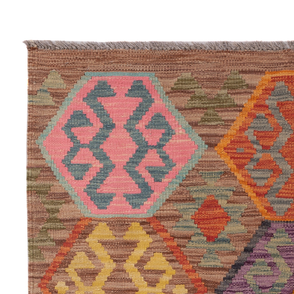 Kelim Rug - Splash - 157 x 104 cm - colorful