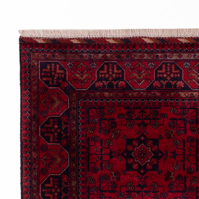Afghan Rug - Royal - 150 x 98 cm - red