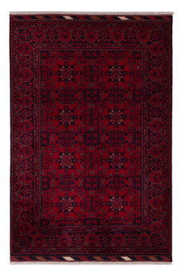 Afghan Rug - Royal - 150 x 102 cm - red