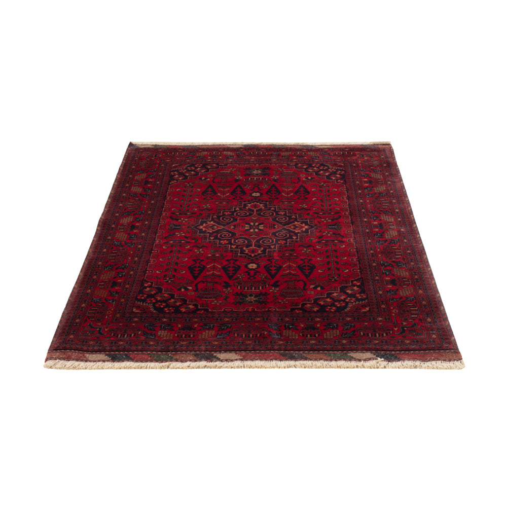 Afghan Rug - Royal - 150 x 100 cm - red