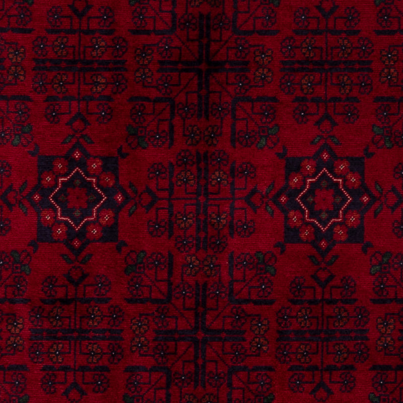 Afghan Rug - Royal - 146 x 99 cm - red