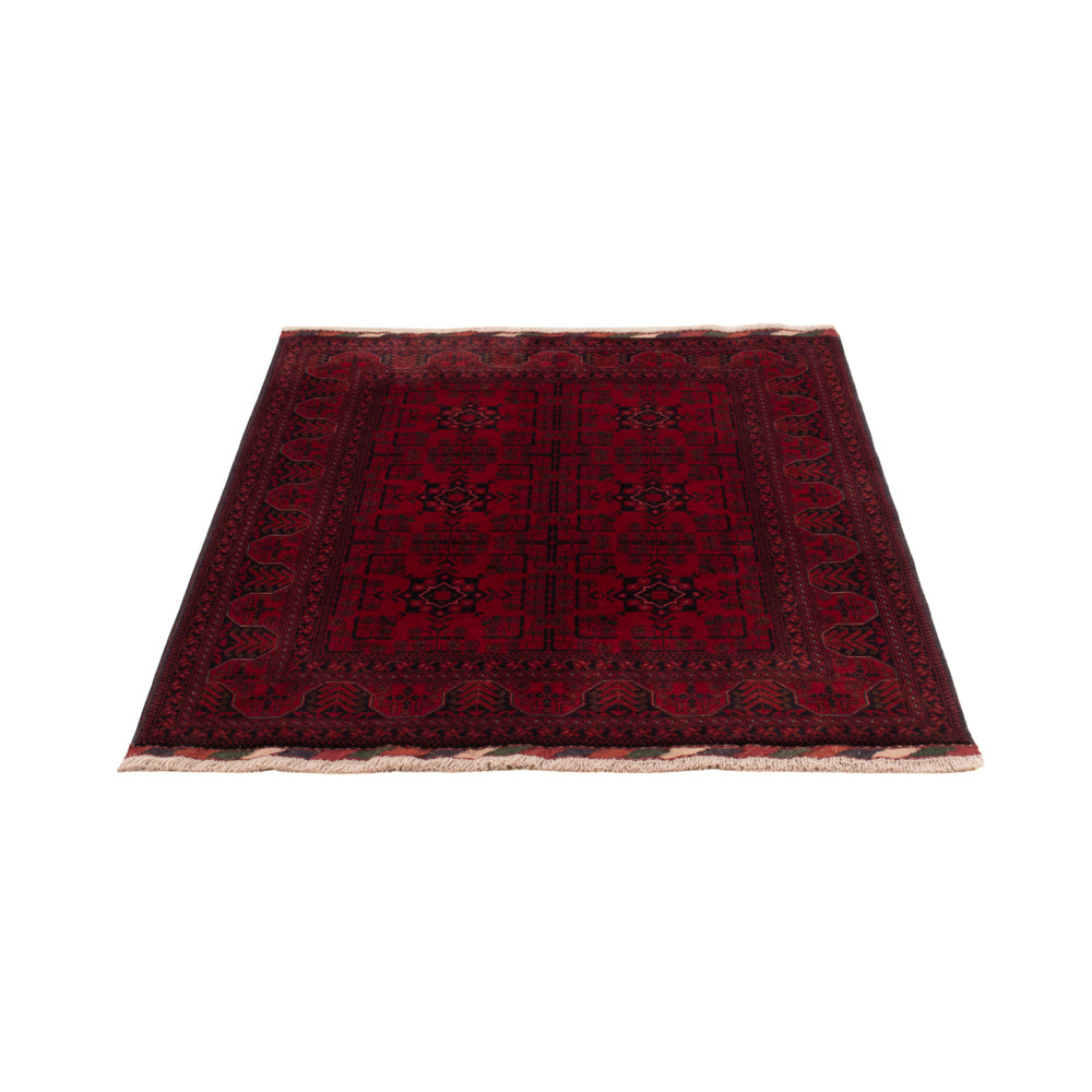 Afghan Rug - Royal - 146 x 99 cm - red
