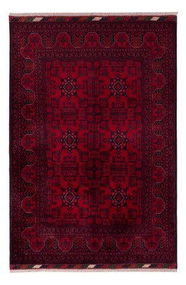 Afghan Rug - Royal - 146 x 100 cm - red
