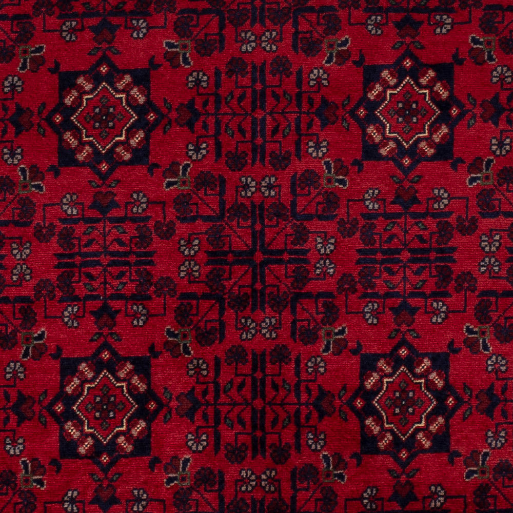 Afghan Rug - Royal - 158 x 100 cm - red