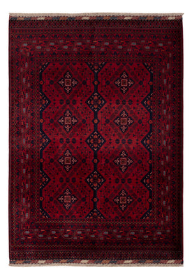 Afghan Rug - Royal - 145 x 103 cm - red