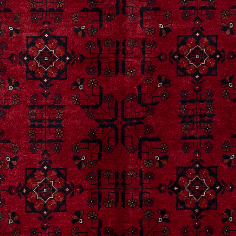 Afghan Rug - Royal - 150 x 99 cm - red
