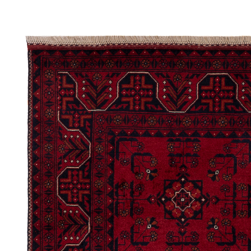 Afghan Rug - Royal - 150 x 99 cm - red