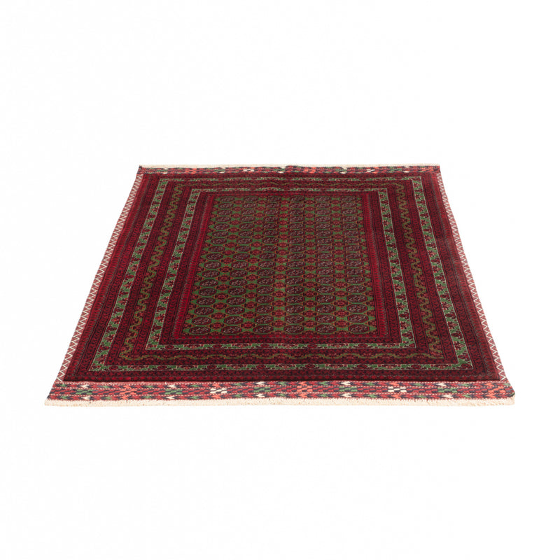 Afghan Rug - Royal - 142 x 97 cm - green