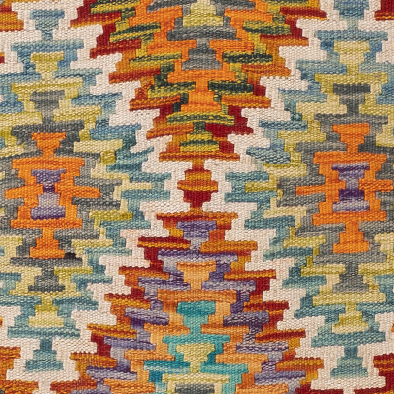 Kelim Rug - Splash - 149 x 102 cm - colorful