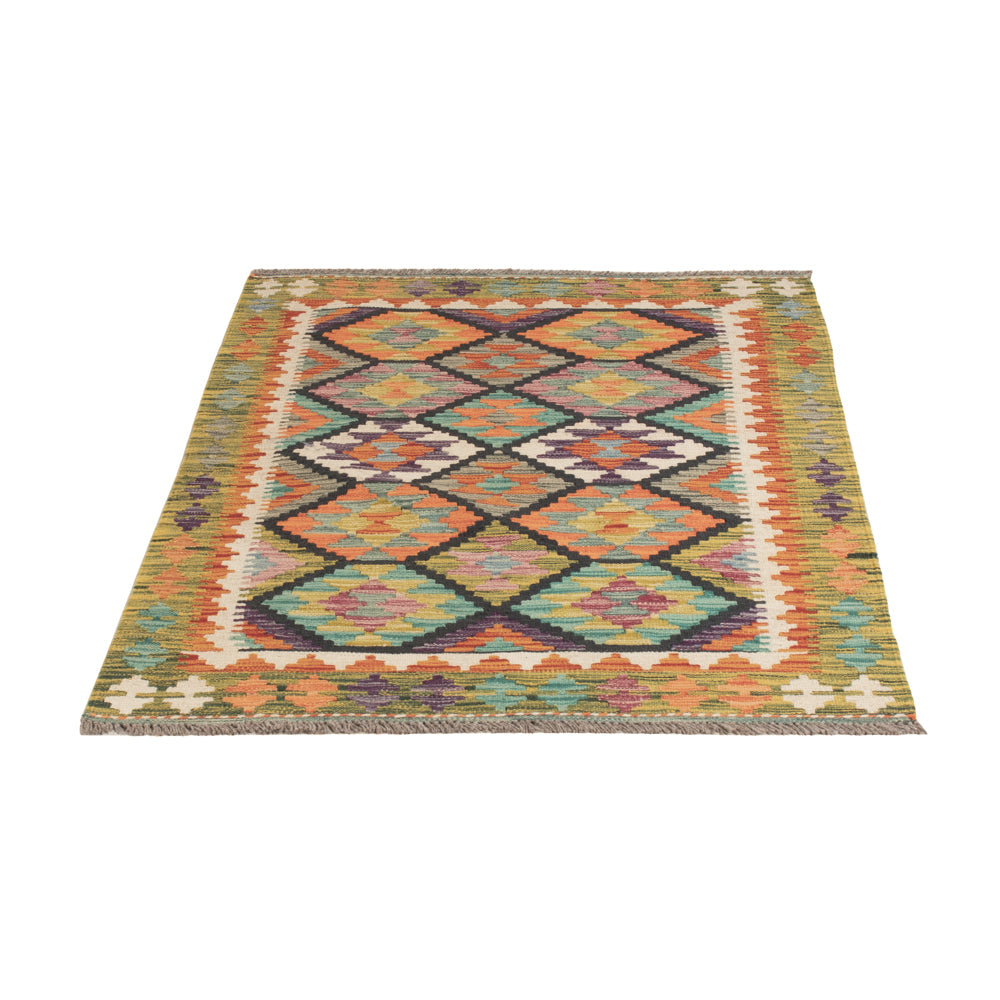 Kelim Rug - Splash - 143 x 101 cm - colorful