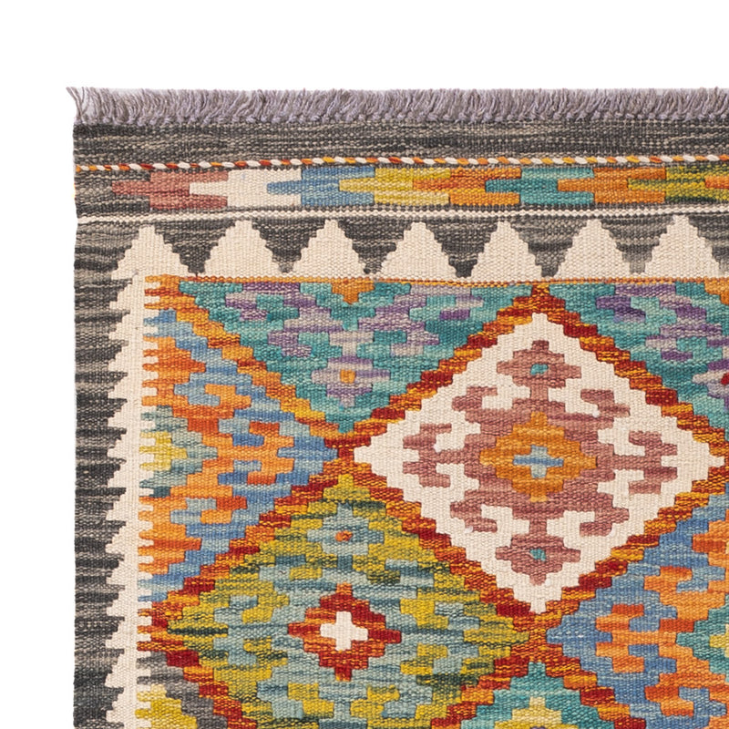 Kelim Rug - Splash - 150 x 104 cm - colorful